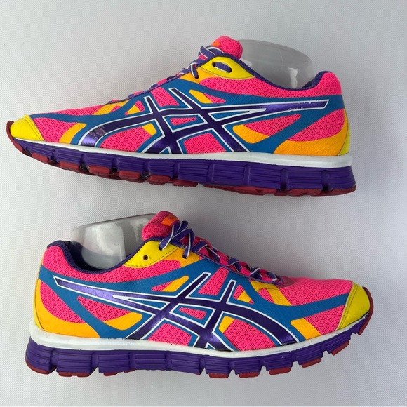 Asics Women's Gel Extreme 33 T2H9N Multicolor Running Shoes Sneakers Size 9 - Picture 4 of 11